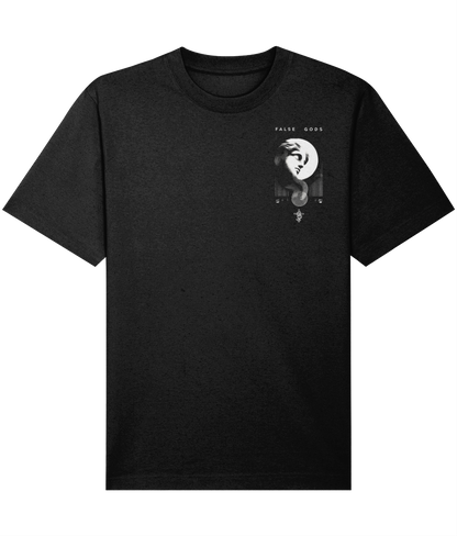 Full Moon Black Heavyweight T-Shirt - Front view